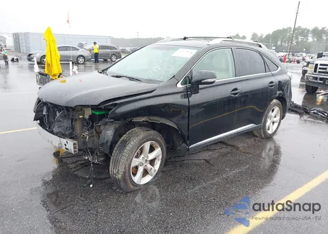 2010 Lexus Rx 350 from USA, damaged, VIN 2T2BK1BA8AC028372